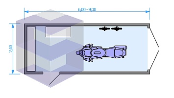 Модульная мото-мастерская МАС-3